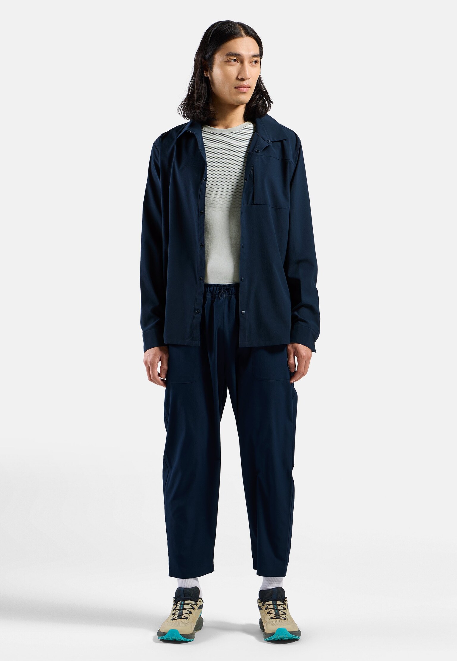 Camicia da trekking a maniche lunghe Essentials