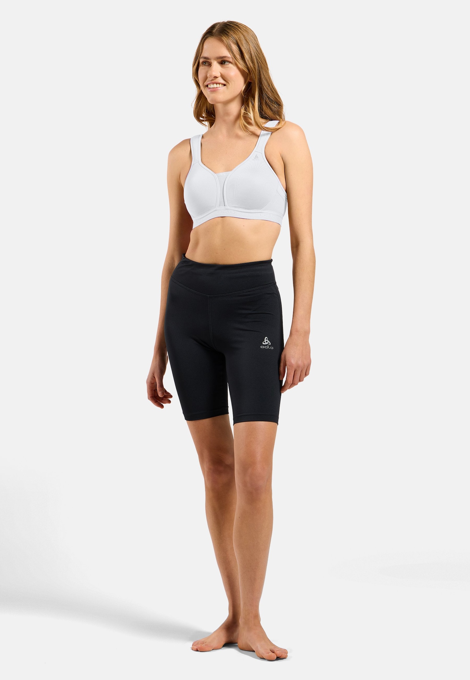 Women's padded high sports bra