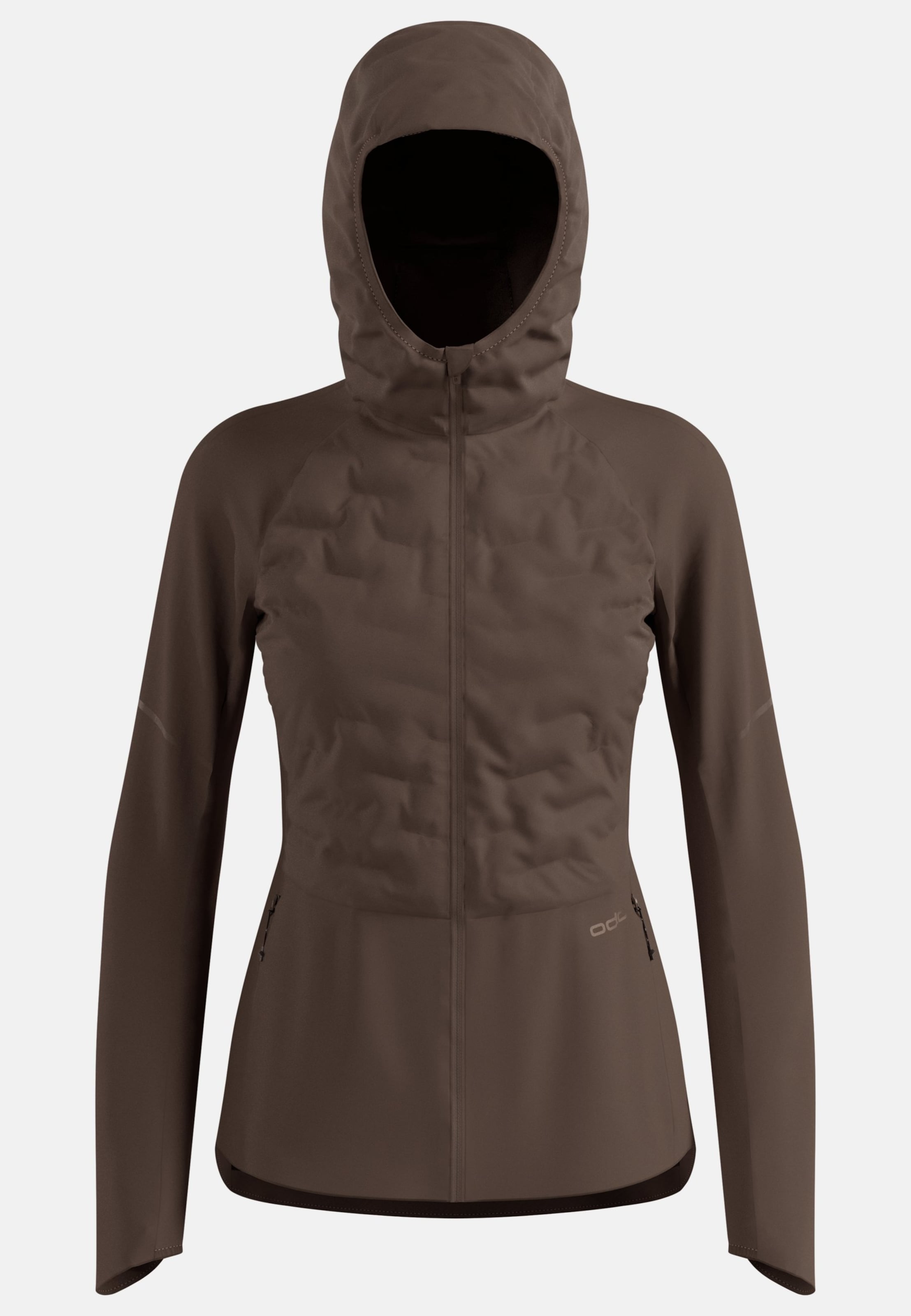 Odlo Zeroweight Insulator Laufjacke für Damen - Skilanglauf, Running - braun, S