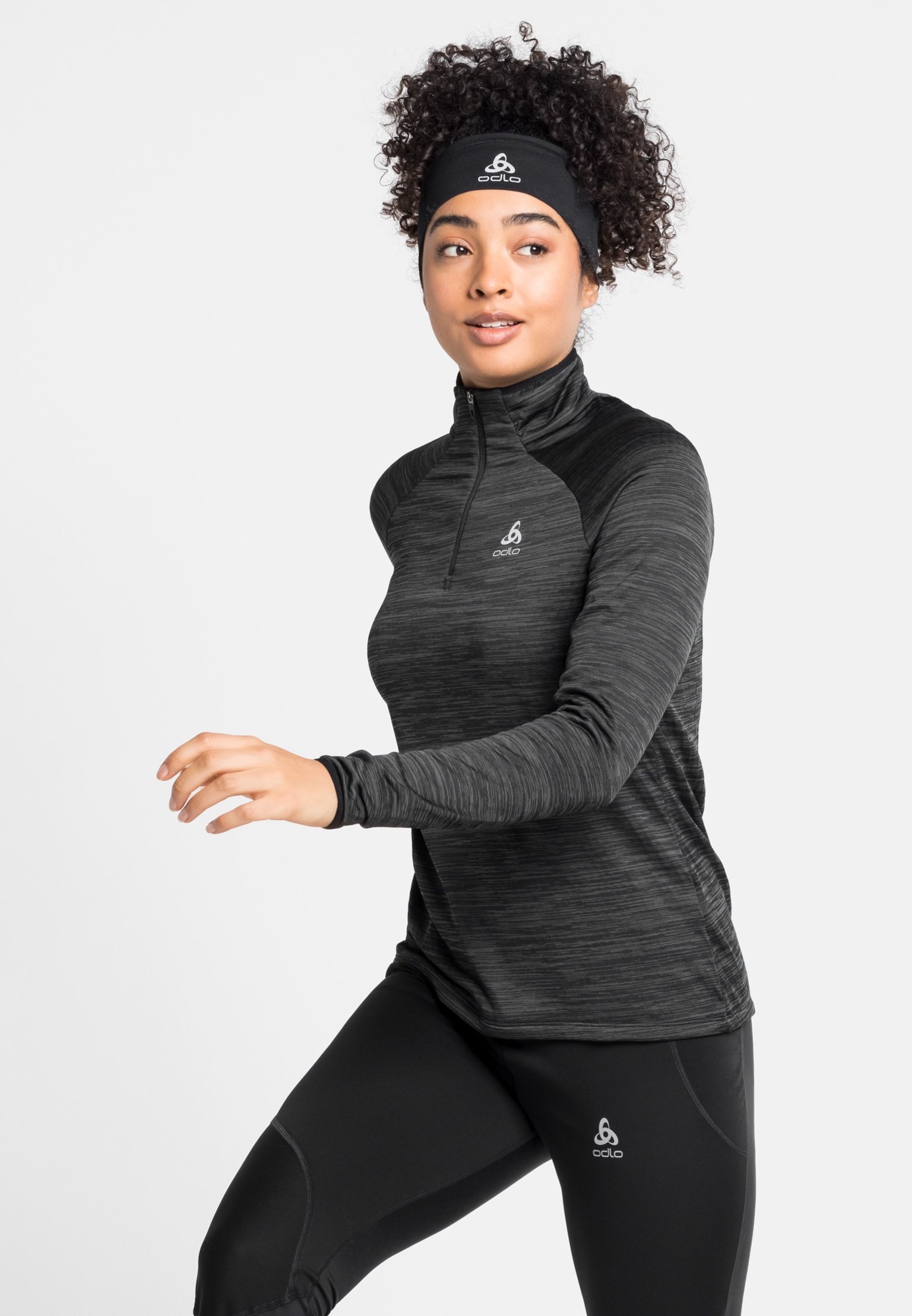 Damen Run Easy Mid Layer Oberteil