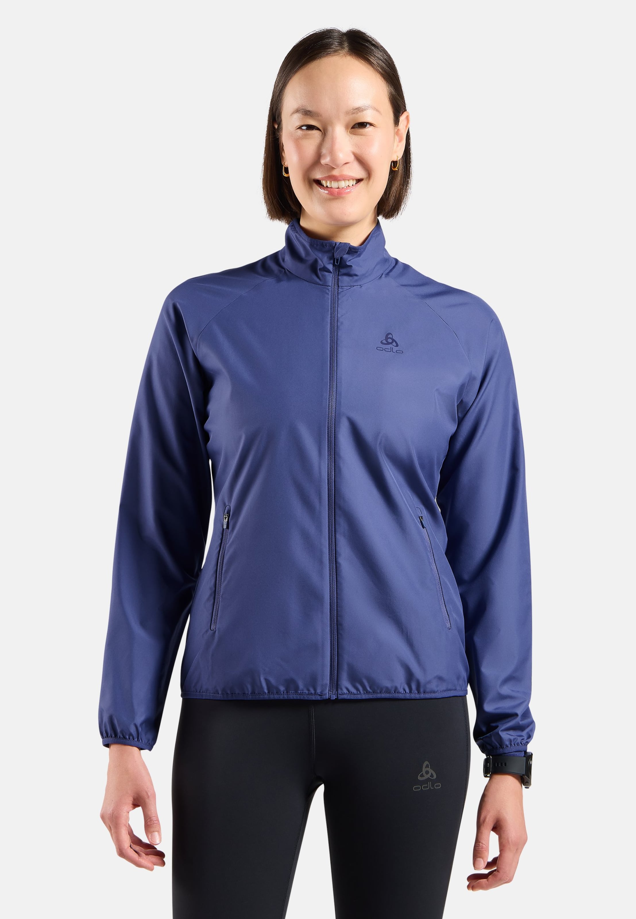 Odlo Essentials Light Laufjacke für Damen, XL, lila