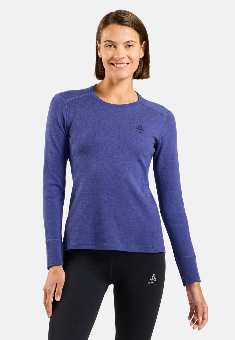 Natural Merino 260 basislaag met ronde hals