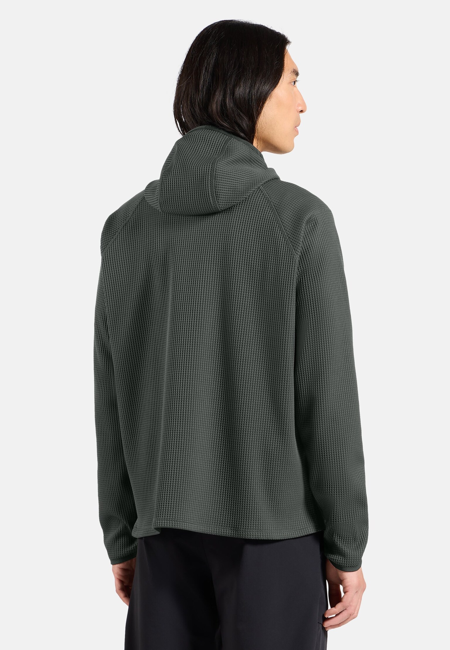 Mid layer multisport Cubic con cappuccio