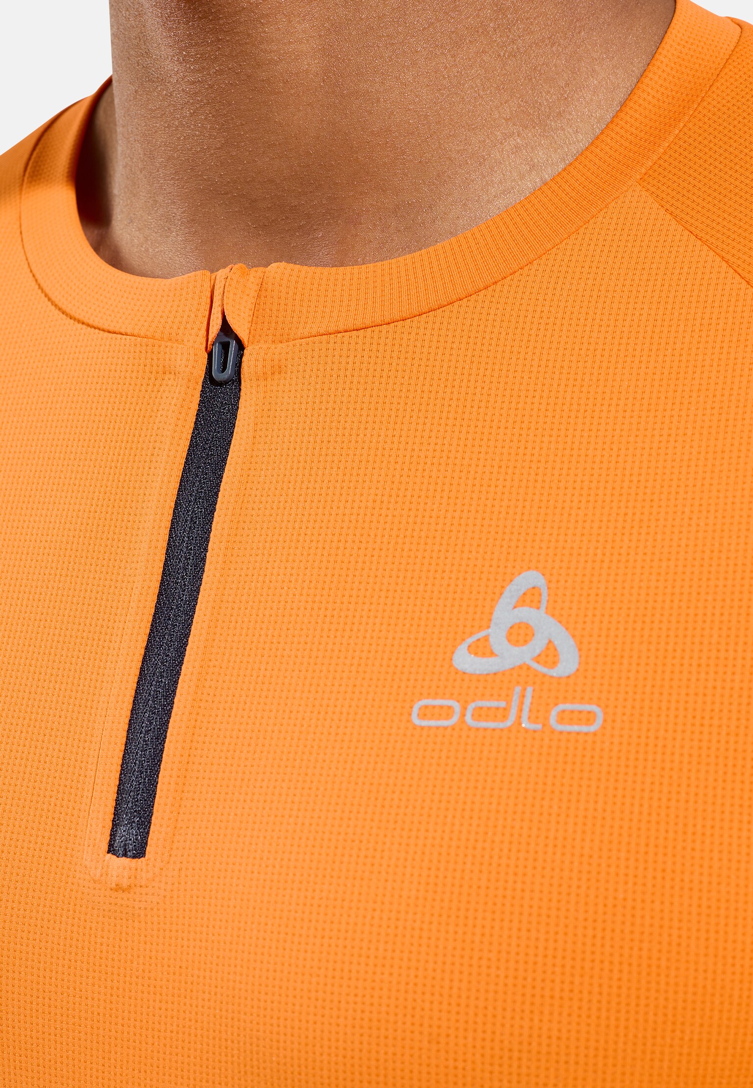 T-shirt running X-Alp a mezza zip