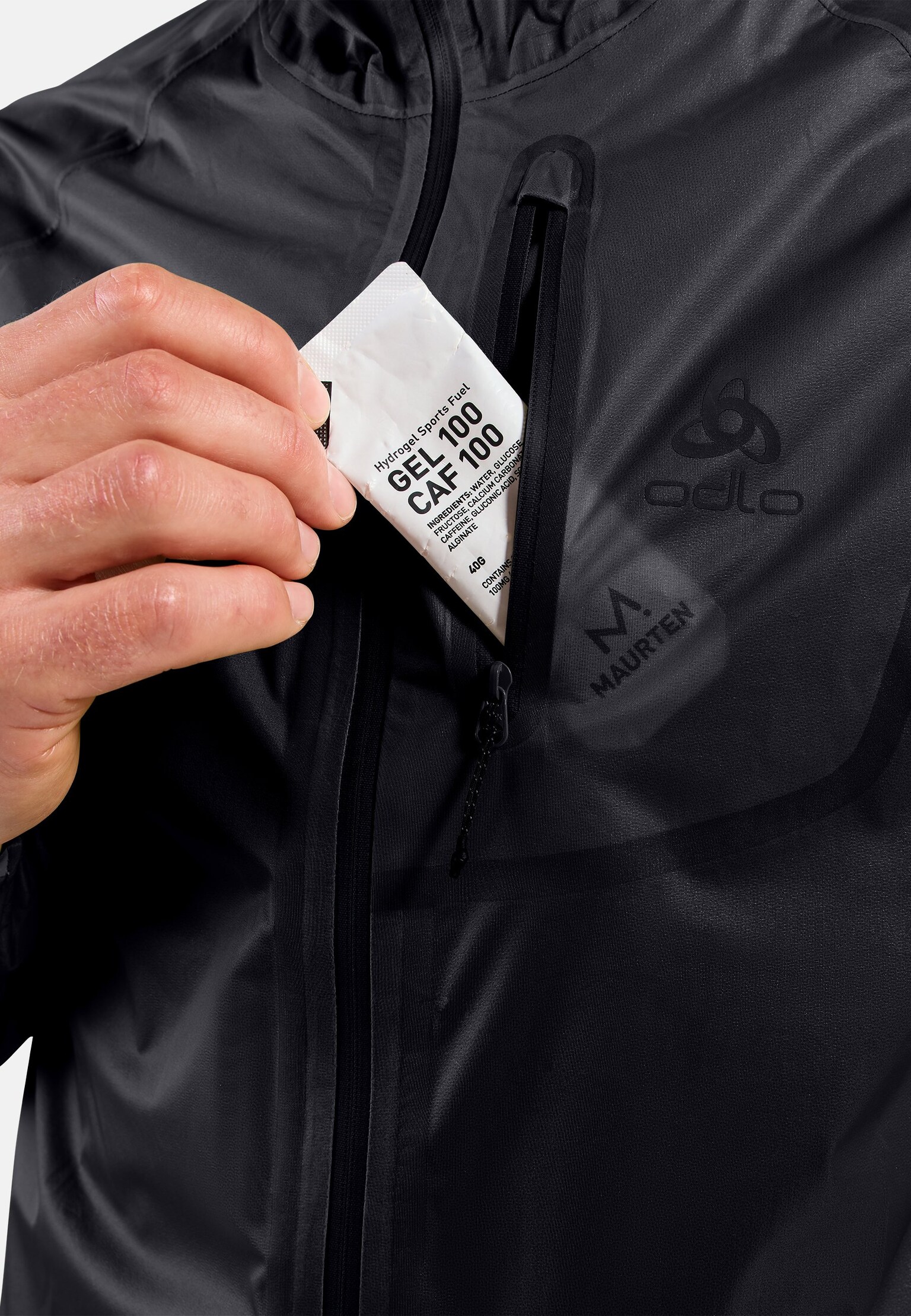 Giacca da running impermeabile Zeroweight Dual Dry Performance Knit