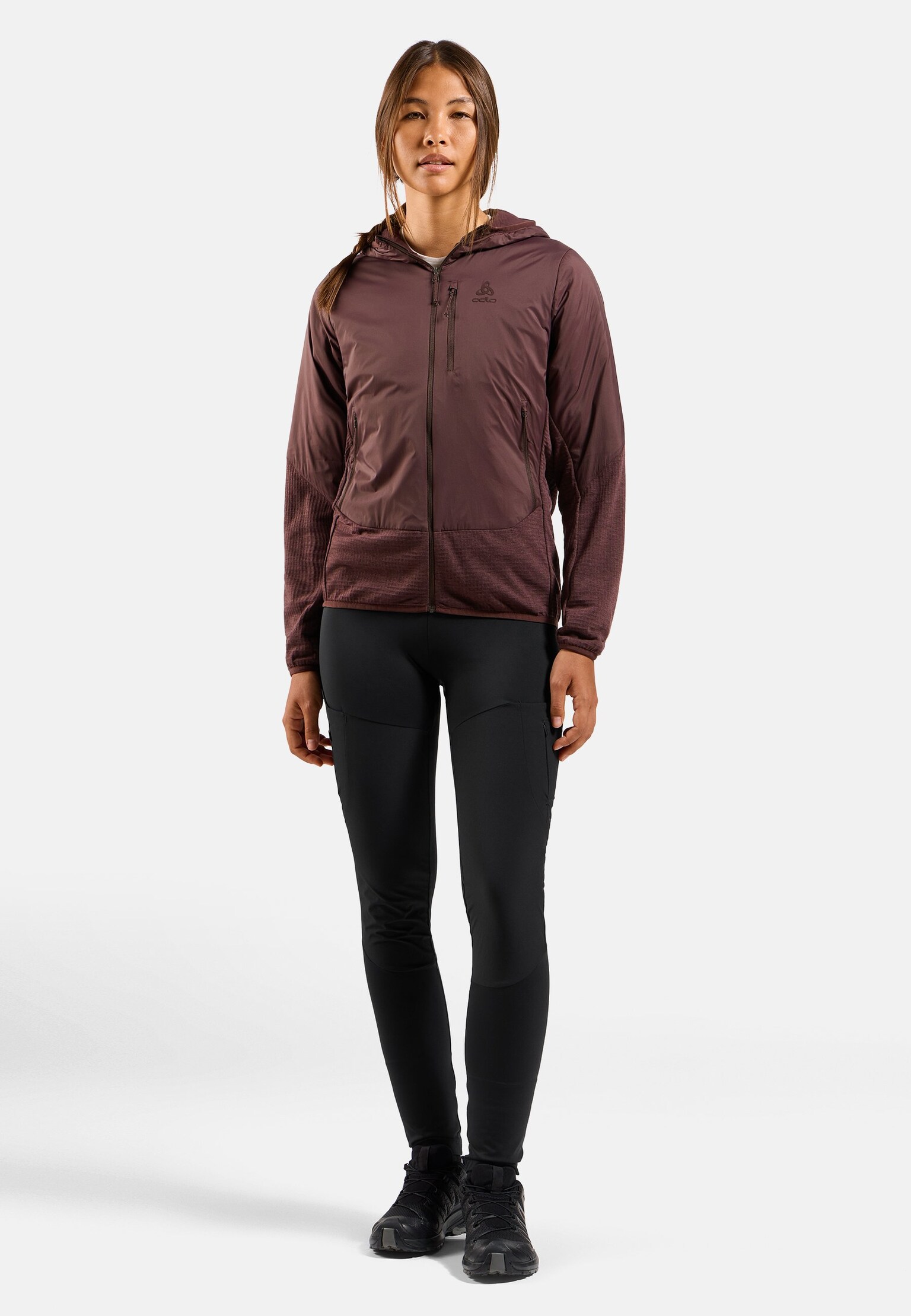 Veste hybride isolante en laine Ascent