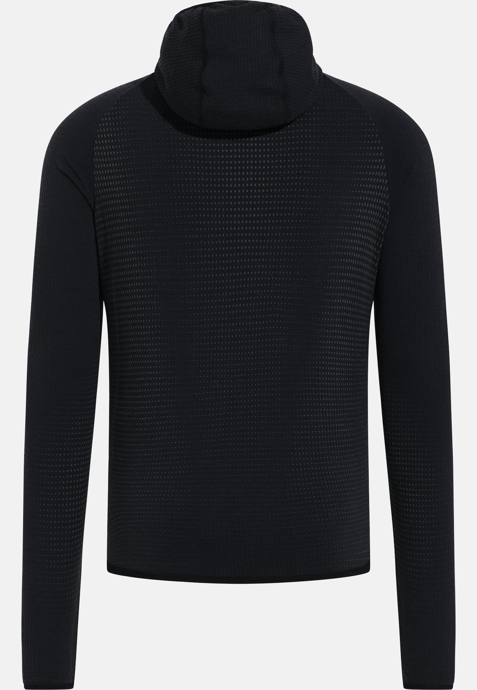 Mid layer con cappuccio antivento senza cuciture Zeroweight Pro Performance Wool