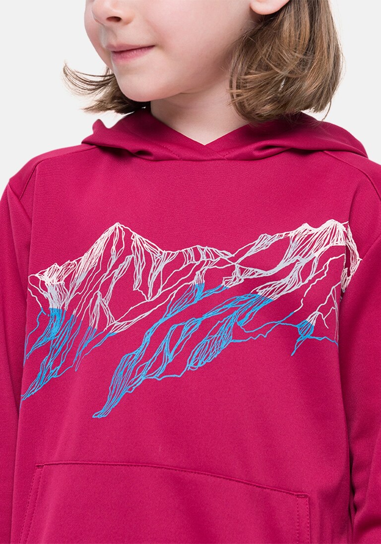 The WeAct kids' collection mid layer hoody