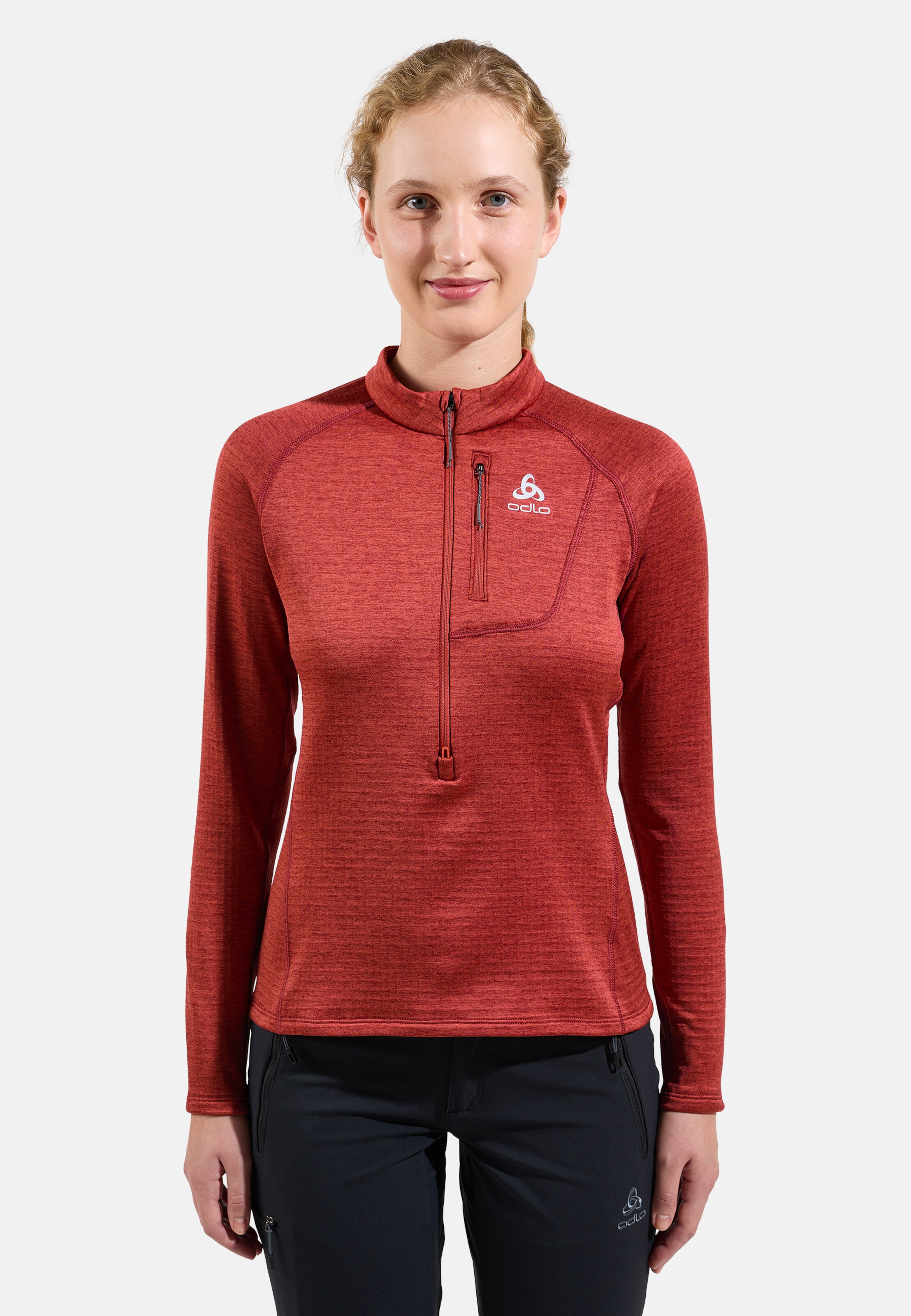 Odlo Tencia Mid Layer mit Halbreiẞverschluss für Damen, XS,