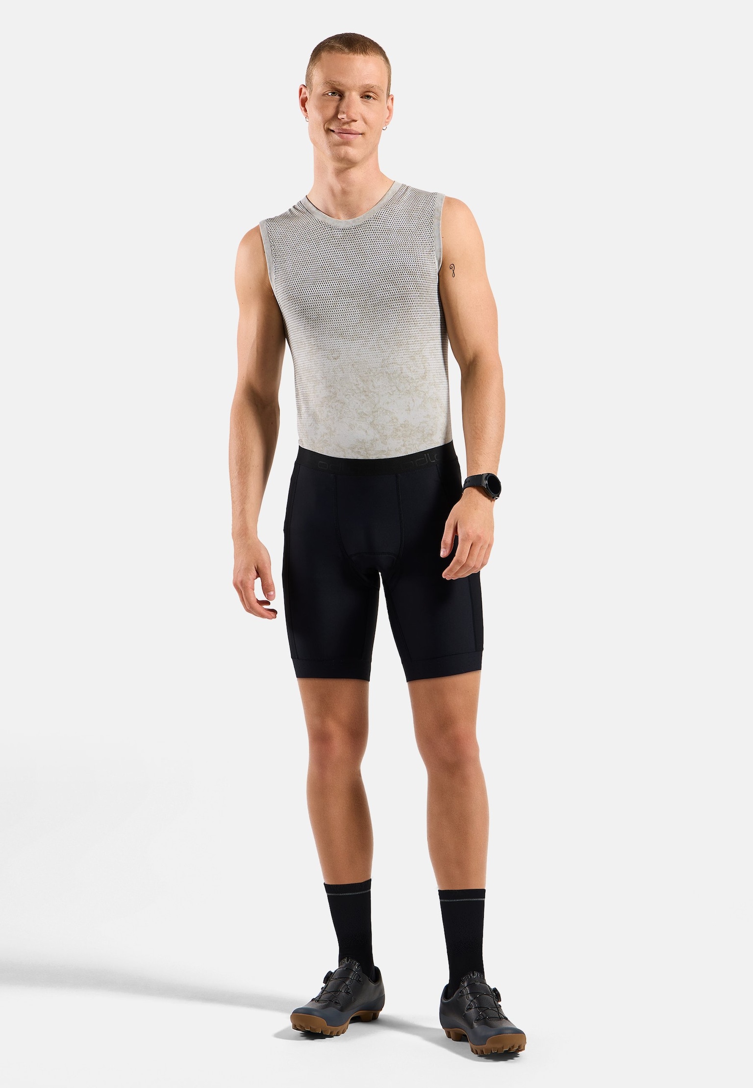 The Explorer men's padded liner cycling shorts