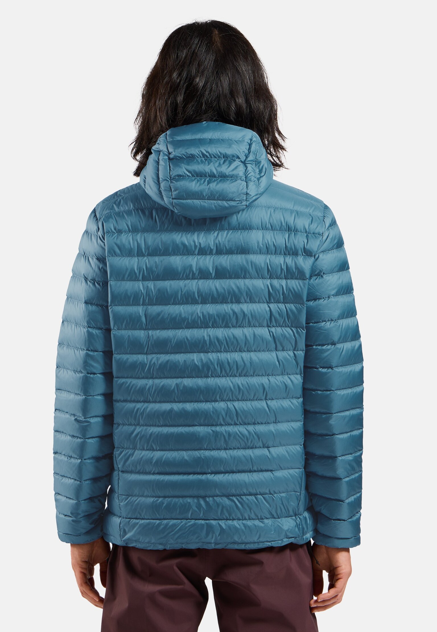 Veste à capuche compacte en duvet X-Alp