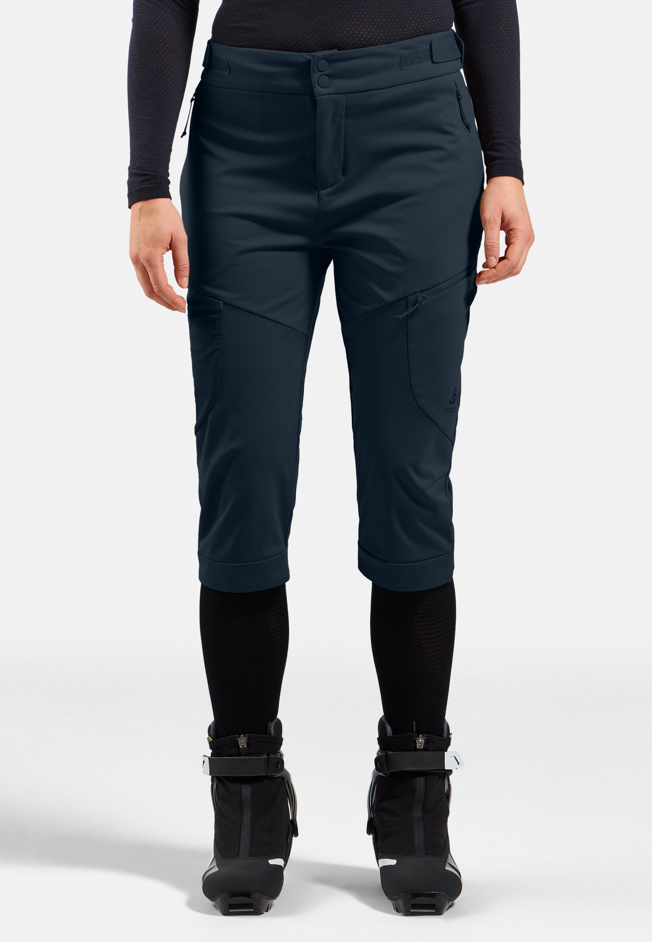 Odlo Zeroweight Windproof Kb Langlauf-Knickerbocker für Damen - Skilanglauf - blau, M
