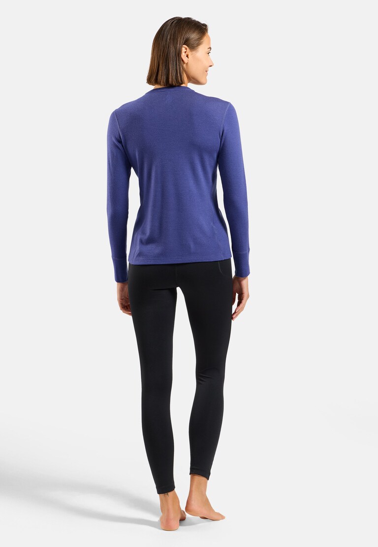 Natural Merino 260 basislaag met ronde hals