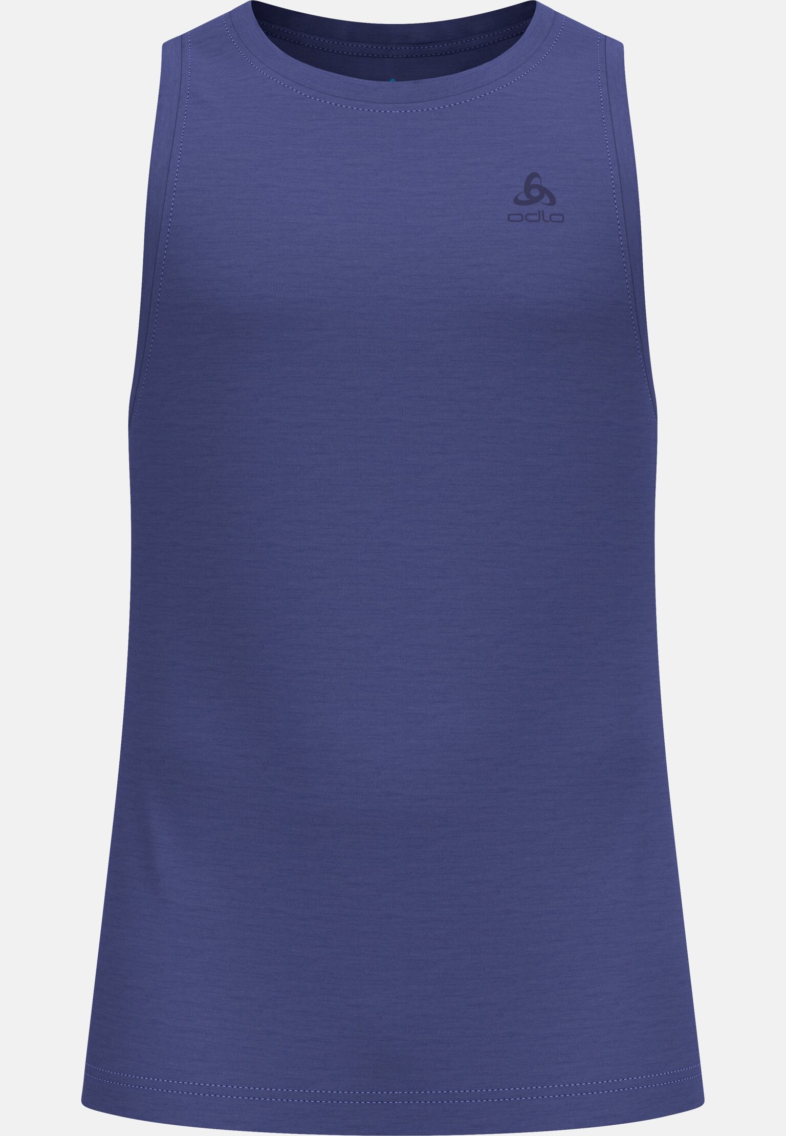 Débardeur technique à col rond en laine mérinos 160 Natural