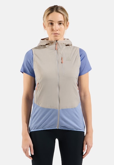 The Ascent wool insulated hybrid vest