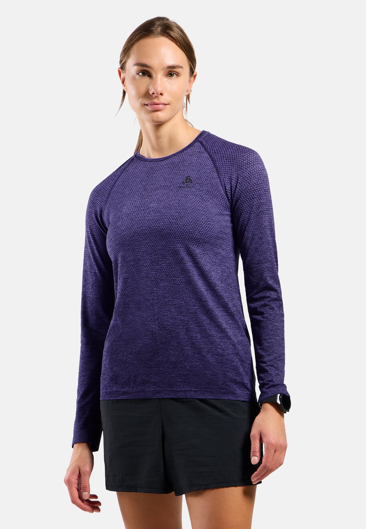T-shirt manches longues de running Essential Seamless
