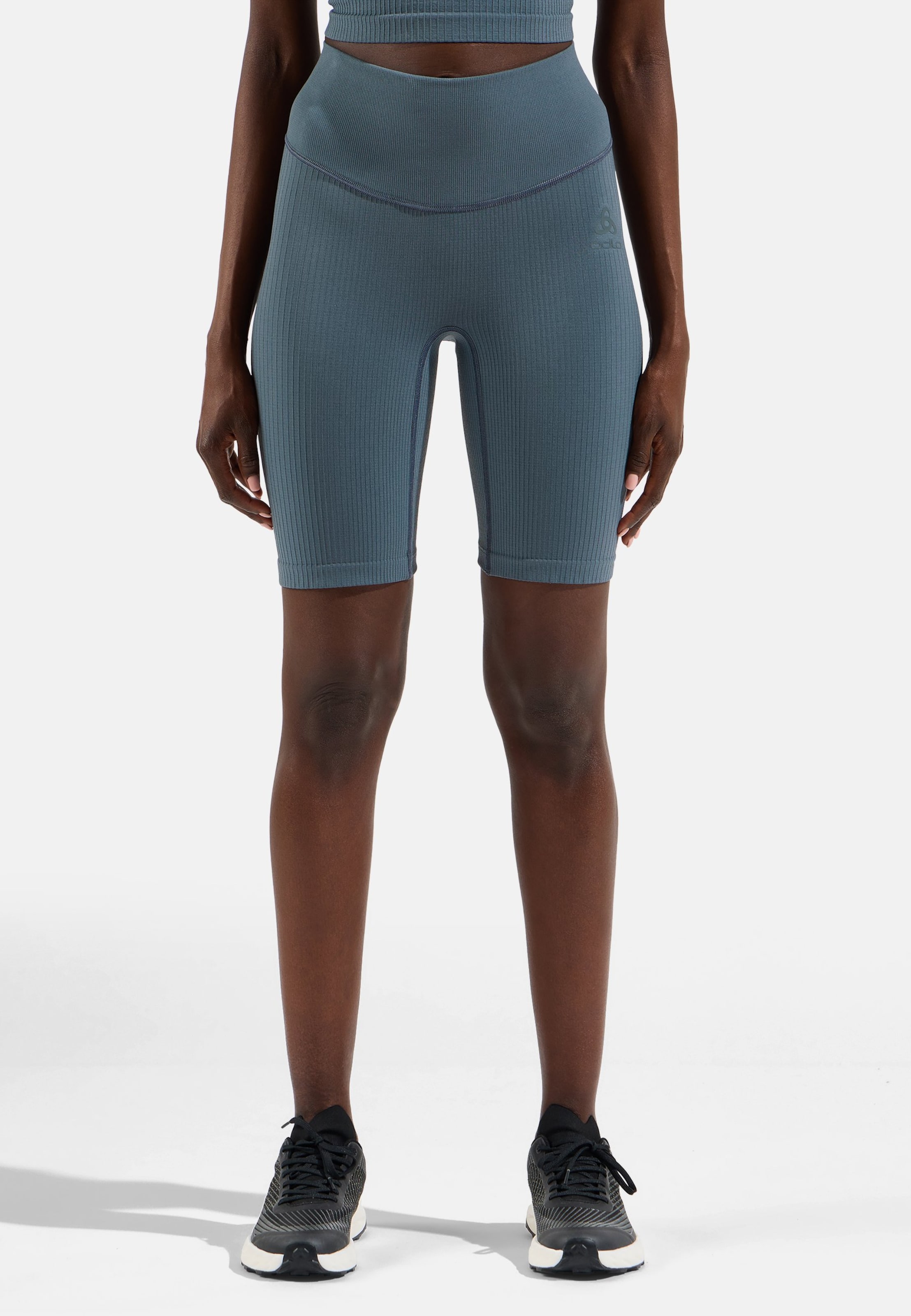 Odlo Active 365 Seamless Short Tights für Damen, L, grün